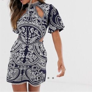 ASOS cut out dress
